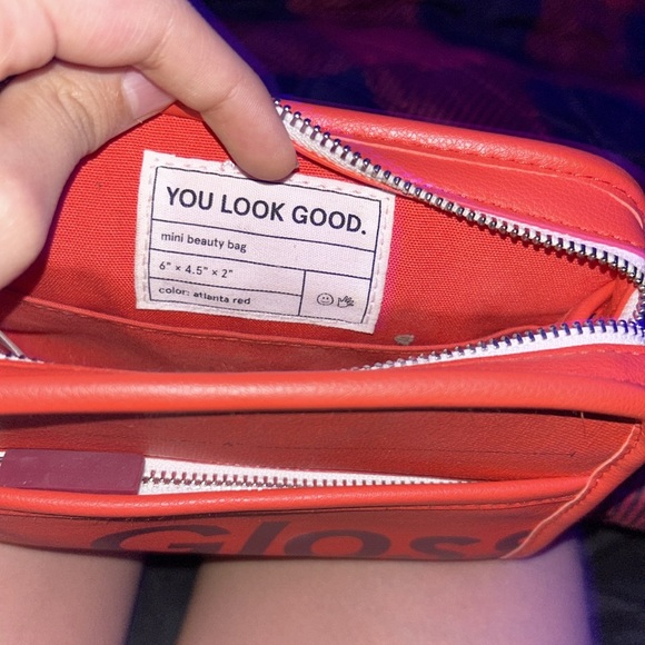 Limited Edition Glossier Red Atlanta Bag - Picture 3 of 6